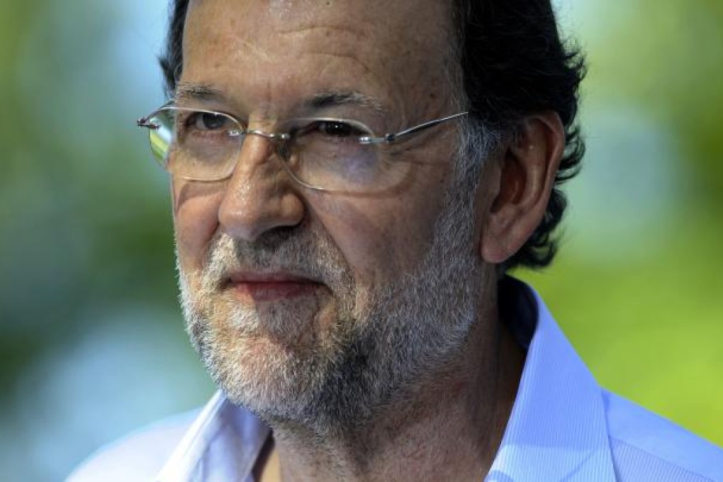 Spain's Prime Minister Mariano Rajoy. Photo: AFP