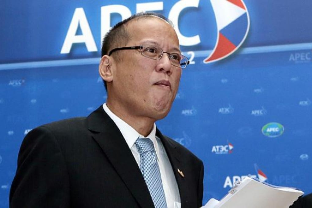 Philippines President Benigno Aquino III at the Apecsummit in Vladivostok. Photo: AP