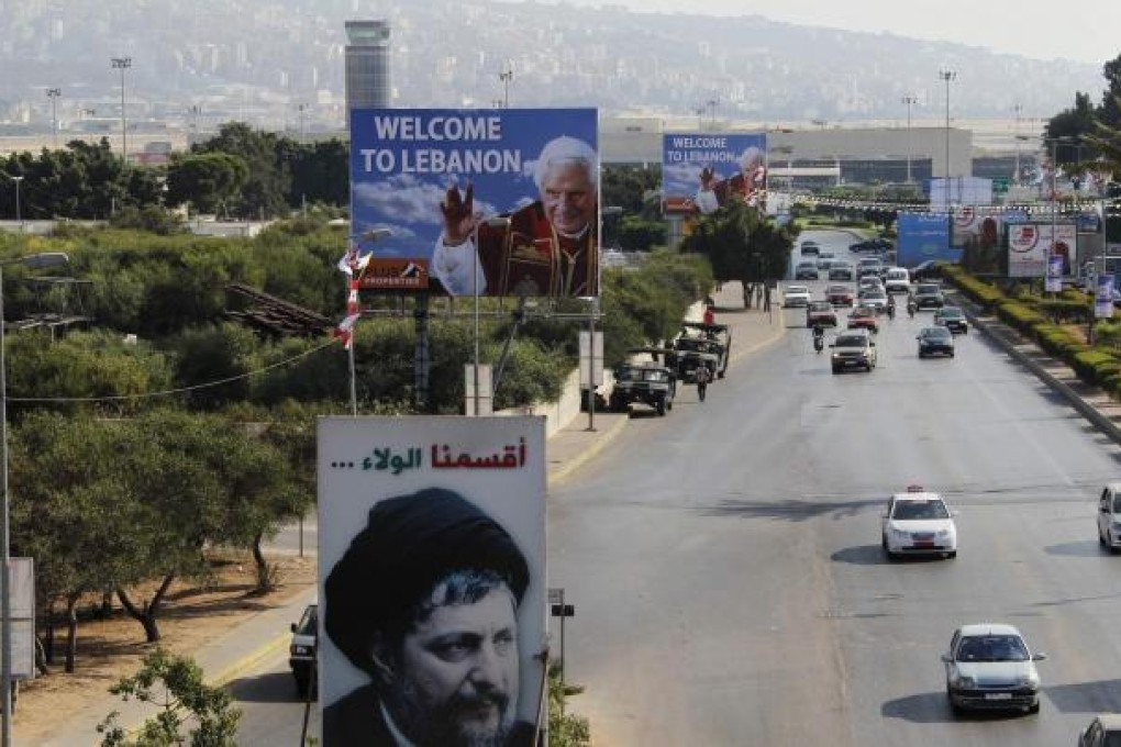 Pope Benedict visits Lebanon, the first papal visit since 1997.