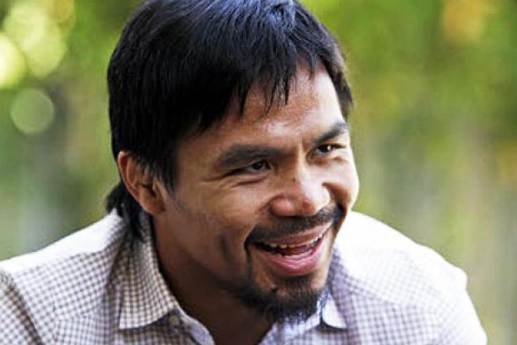Boxer Manny Pacquiao. Photo: AP