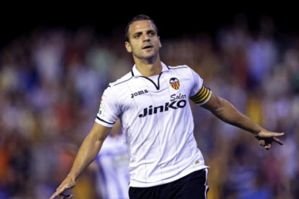 Valencia CF striker Roberto Soldado. Photo: EPA