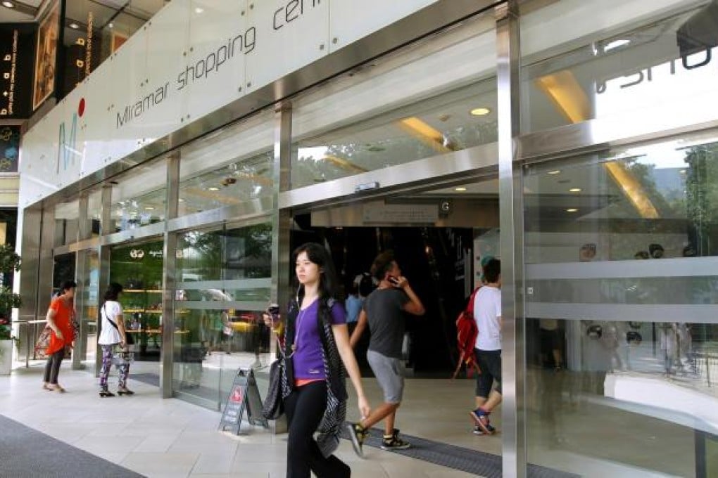 The Miramar shopping centre aims to target female shoppers.