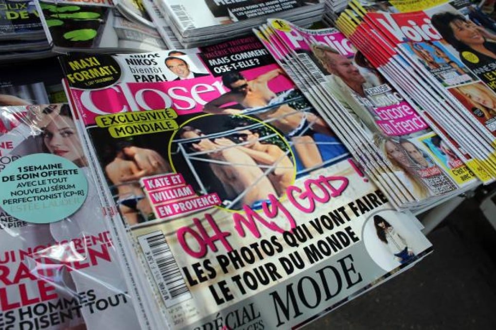 Closer magazine has announced it will publish topless photographs of the Duchess of Cambridge. Photo: AFP