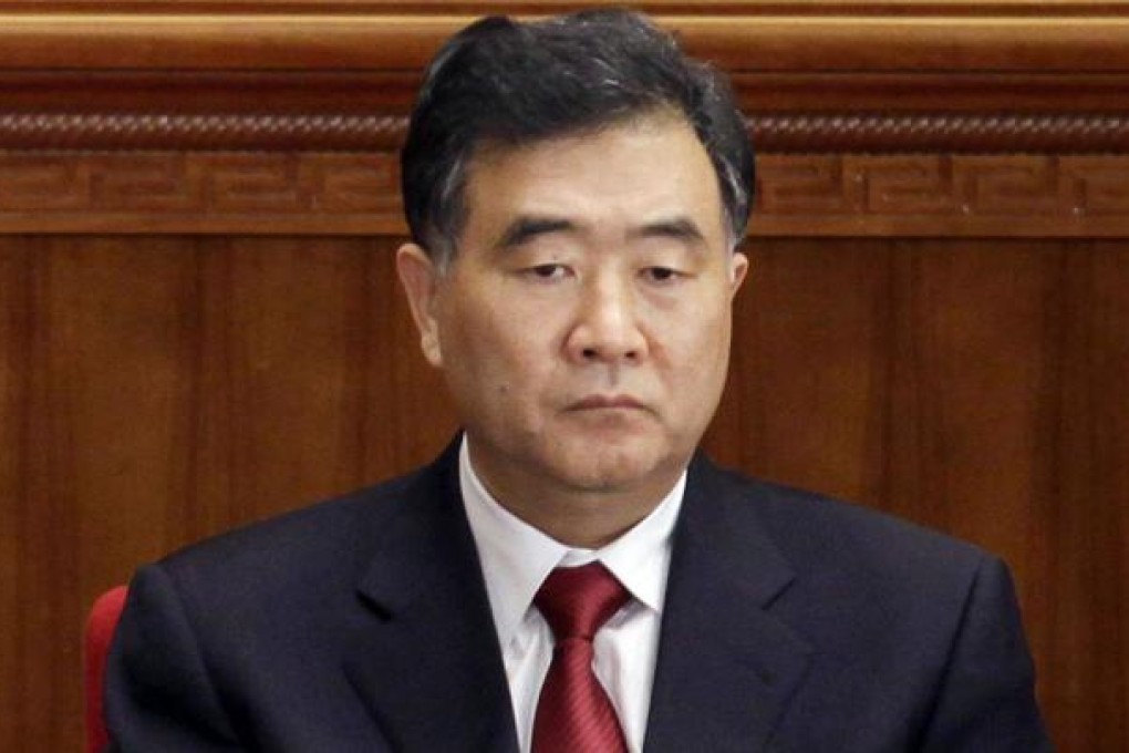 Guangdong's party secretary Wang Yang