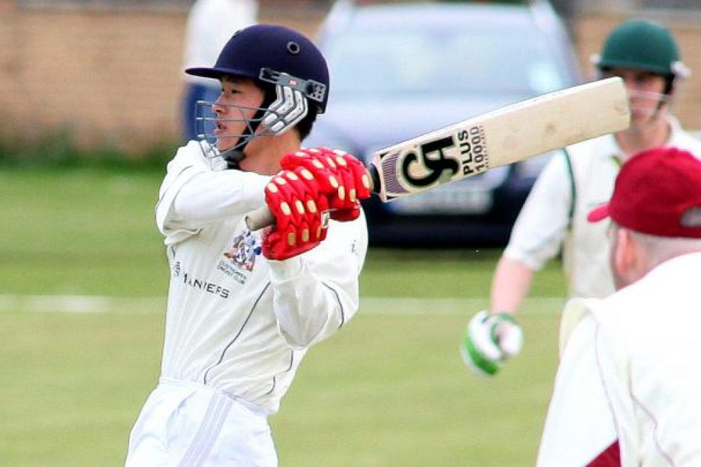 Jiang Shuyao in action for Cleethorpes. He is the club's top run scorer this season. Photo: Tengai Media