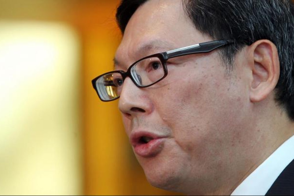 Norman Chan Tak-lam, chief executive of the Hong Kong Monetary Authority