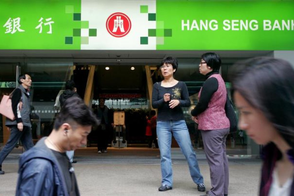 Hang Seng Bank executive director Andrew Fung says the bank's customers want stable long-term investments. Photo: Bloomberg