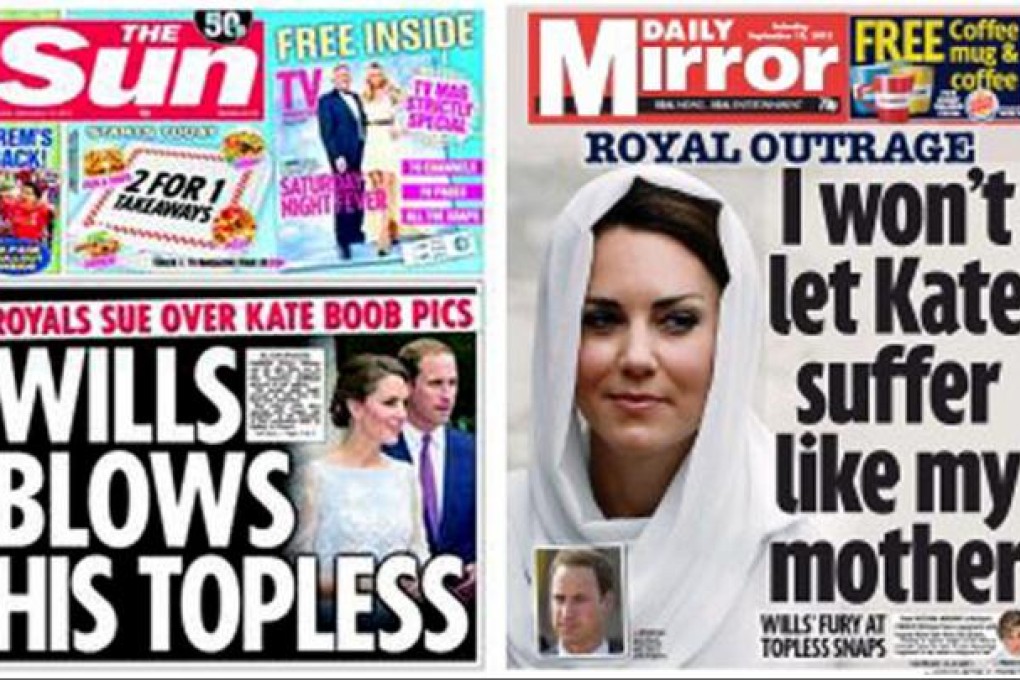 UK papers give their take on the scandal. Photos: SCMP