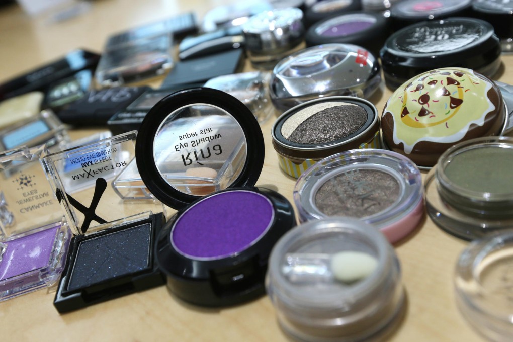 The council seeks best-before dates for eyeshadow. Photo: David Wong