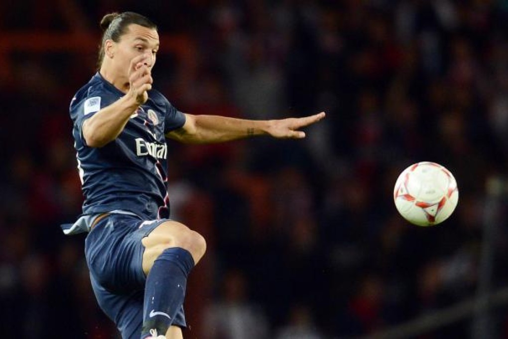 Zlatan Ibrahimovic, one of PSG's big signings. Photo: AFP