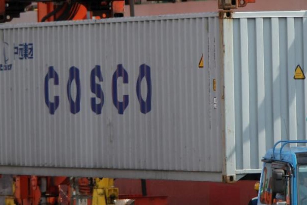 Cosco Pacific spent US$320 million in the first half.