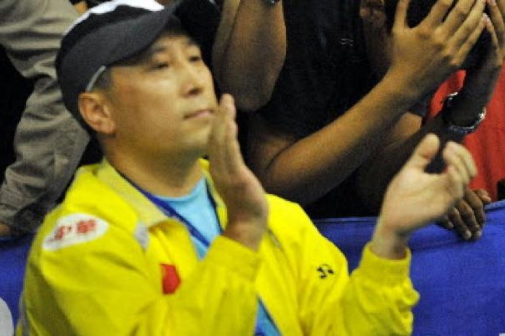 Li Yongbo, general coach of China’s badminton team. Photo: AFP