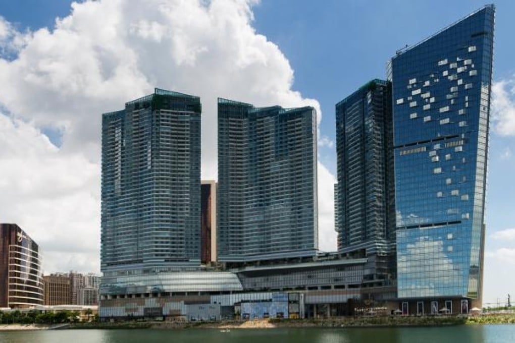 A handout picture of the external view of The Waterside in Macau.
