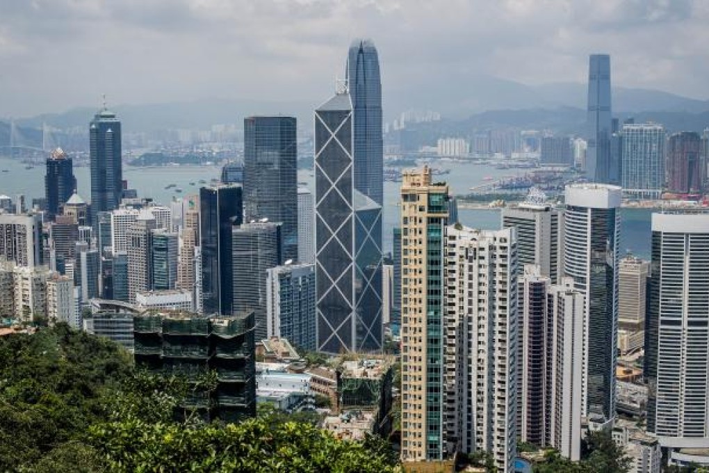 Hong Kong's skyline is seen by many as the symbol of the city' s success and openness. Photo: AFP