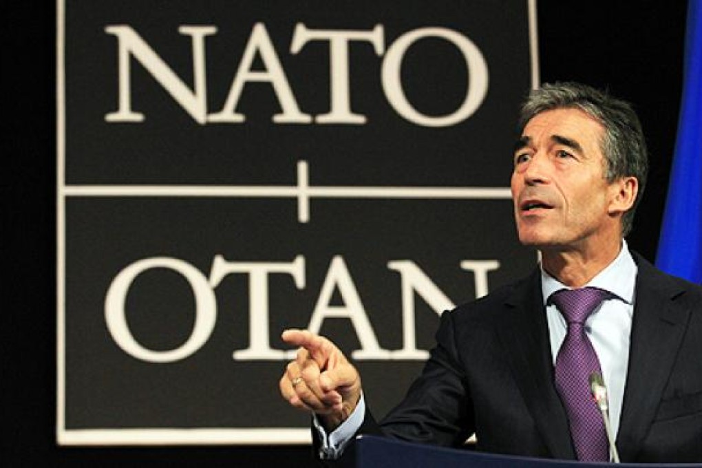 "We remain committed to our strategy and we remain committed to our goal of seeing the Afghans fully in charge of their own security by the end of 2014,” said Nato Secretary-General Anders Fogh Rasmussen. Photo: EPA