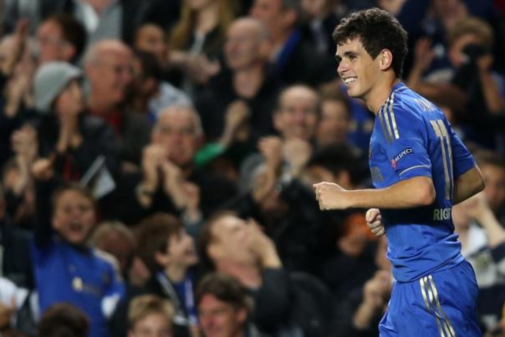 Chelsea star Oscar