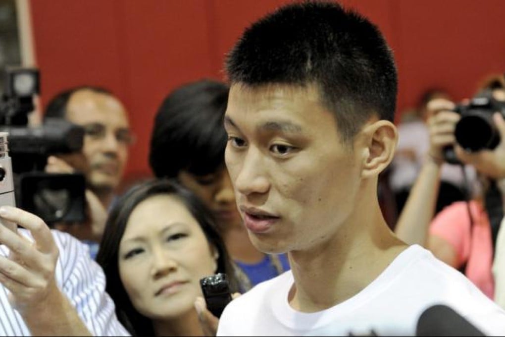 Houston Rockets' player Jeremy Lin. Photo: AP