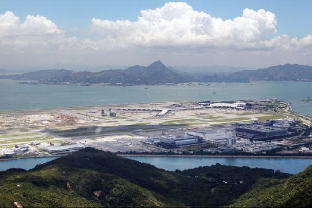 Hong Kong International Airport in Chek Lap Kok. Photo: Nora Tam