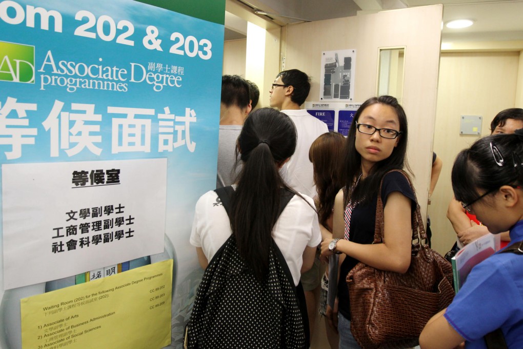 Students should work backwards from university requirements for the courses that interest them.Photo: K.Y. Cheng