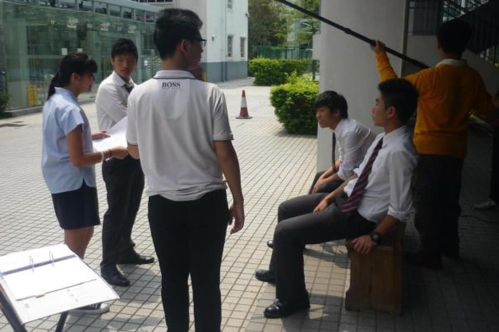 Chang encouraged pupils to embrace interesting projects to extend themselves, such as this production of film calledAlma Materlast year.