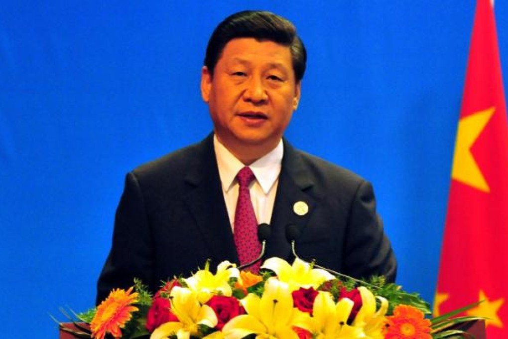Vice-President Xi Jinping at the China-Asean Expo. Photo: Xinhua