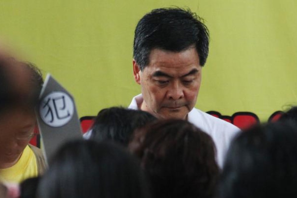 Chief Executive Leung Chun-ying