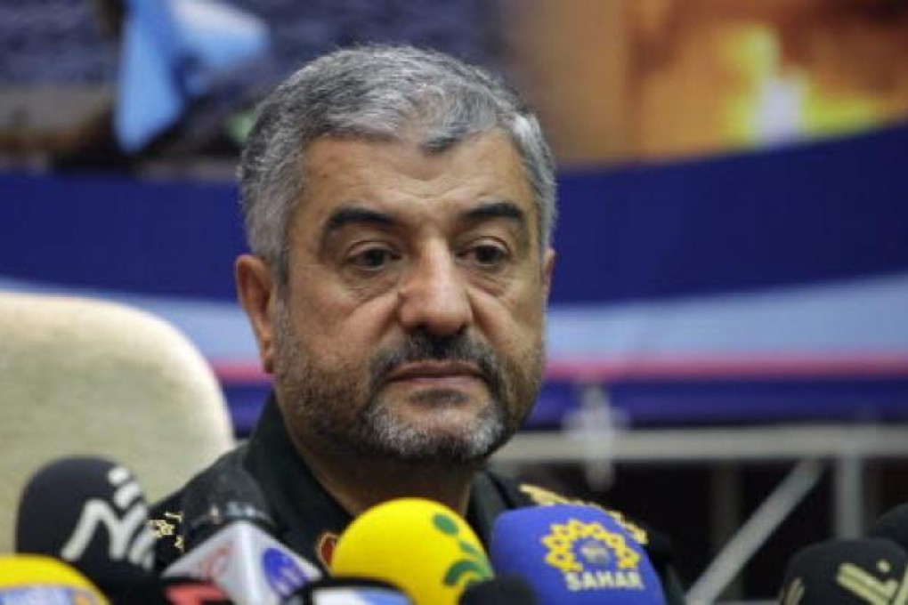 Commander of Iran's Revolutionary Guard, Generak Mohammad Ali Jafari. Photo: AP