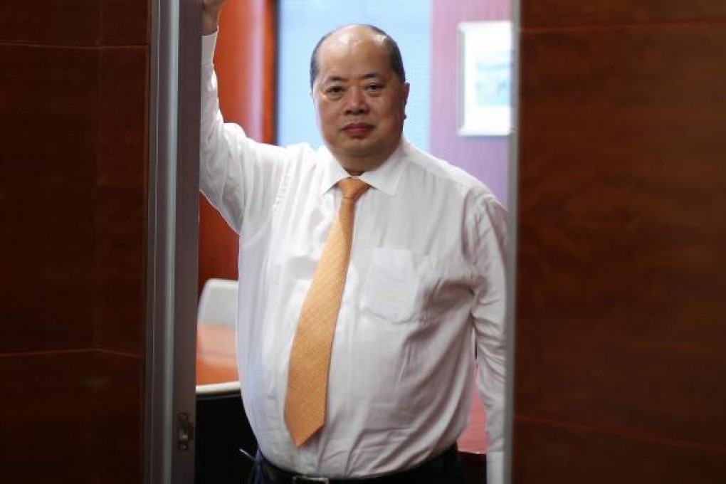 Newly elected lawmaker Christopher Cheung aims to ensure that brokers compete in a fair environment. Photo: Sam Tsang