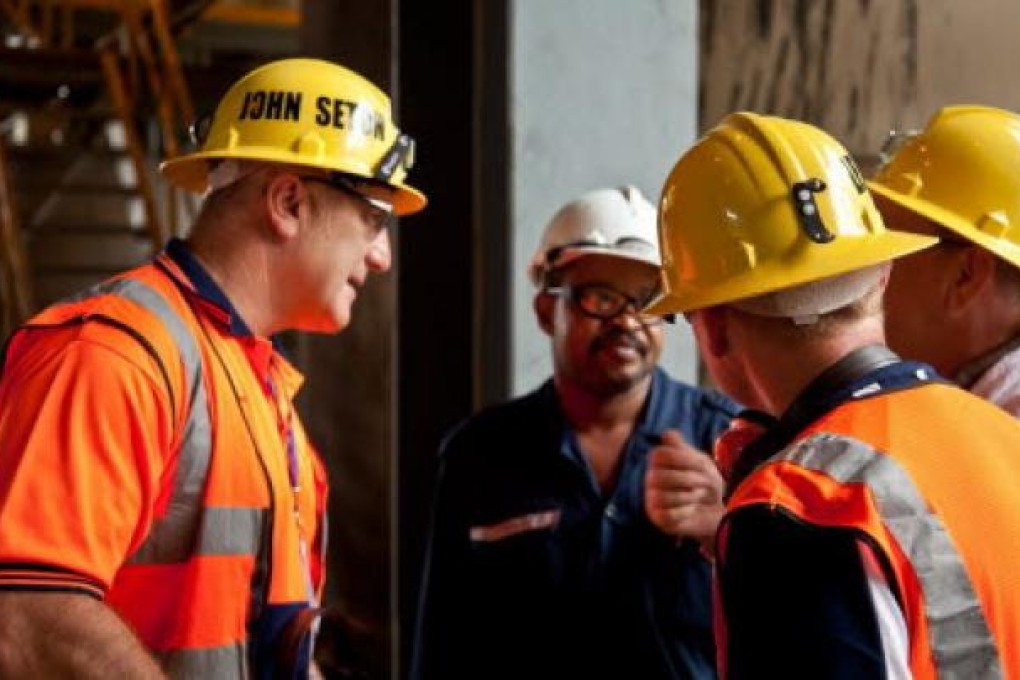 John Seton (left), CEO