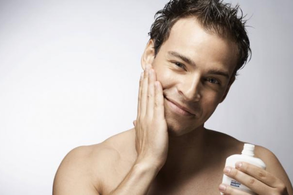 MEN SHOULD FOLLOW A BASIC SKINCARE REGIMEN EVERY DAY AND LOOK TO SPECIALIST PRODUCTS TO TARGET AGEING-RELATED PROBLEMS. PHOTO: MARIO CASTELLO/CORBIS