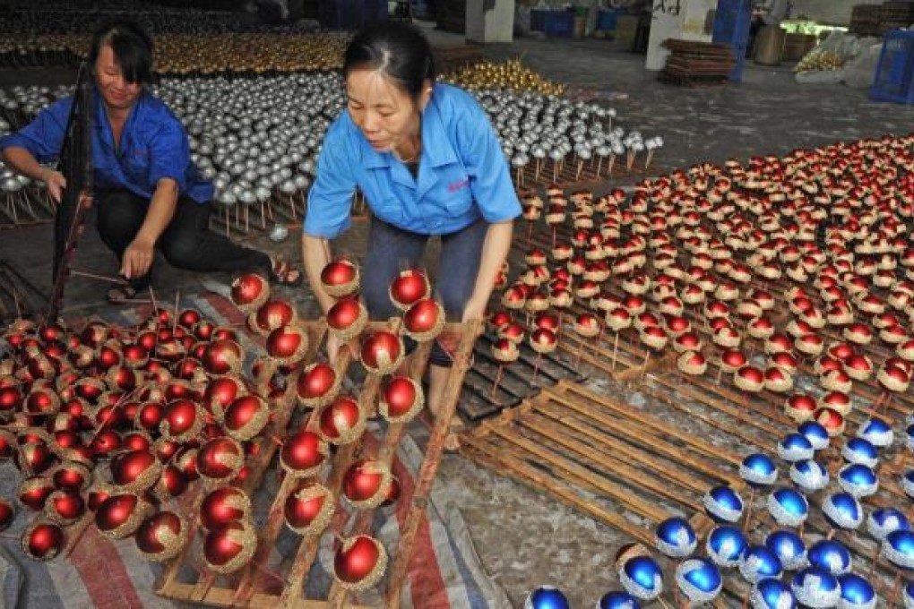 China's exports were hit hard by Europe's debt crisis. Photo: Xinhua