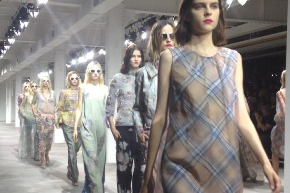 Dries Van Noten's show at the Paris Fashion Week. Photo: Jing Zhang