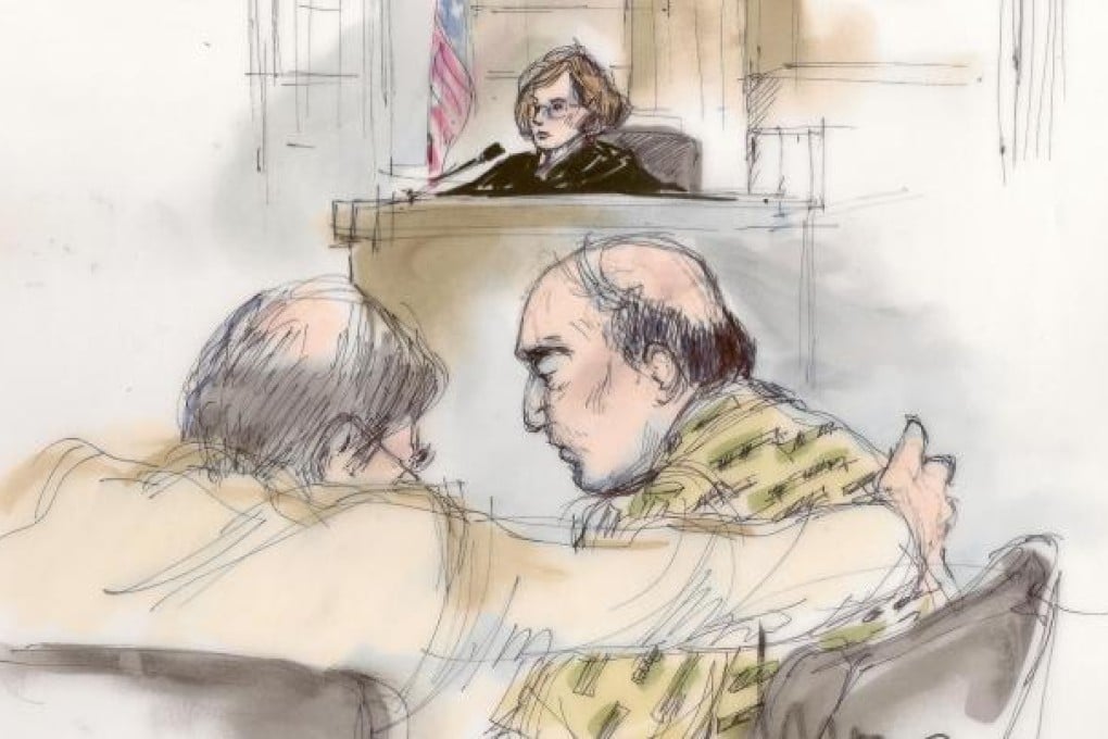 Nakoula Basseley Nakoula as sketched in court. Photo: AP