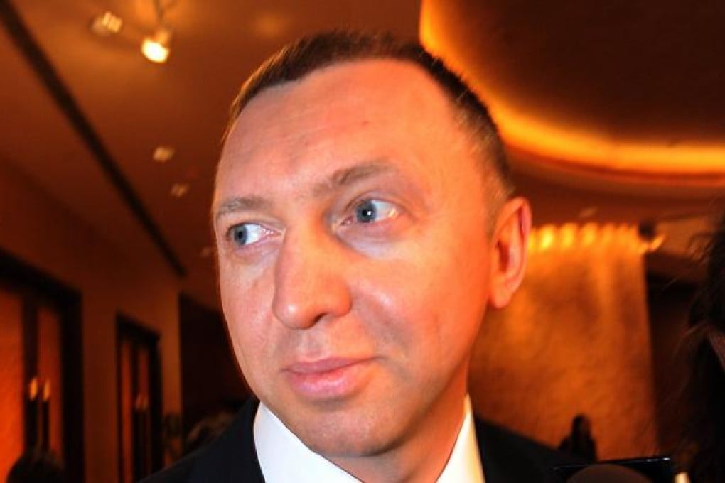 Russian billionaire Oleg Deripaska. Photo: AFP