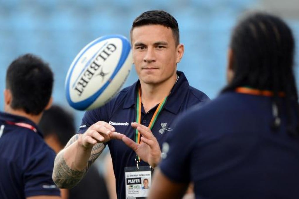 Sonny Bill Williams. Photo: AFP