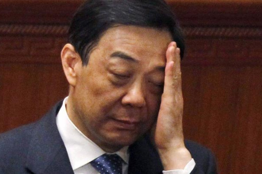 Bo Xilai may be jailed for life or even face execution. Photo: EPA