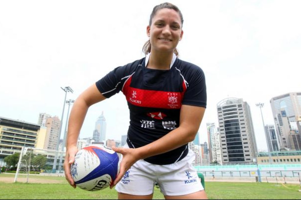 Amelie Seure represented Hong Kong in the sevens.Photo: K.Y. Cheng