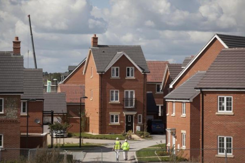 House prices stalled in England last month. Photo: Bloomberg