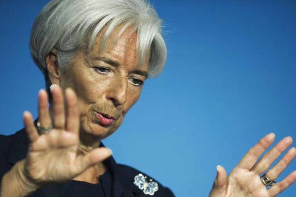 IMF boss Christine Lagarde