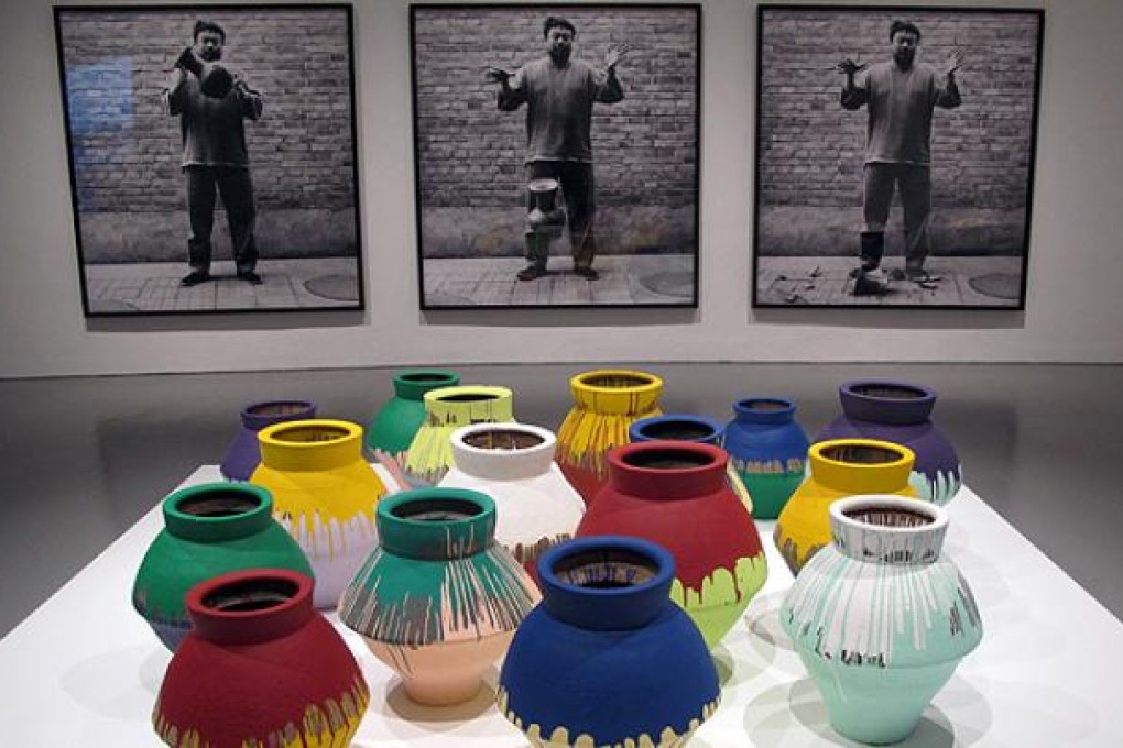 Ai's first big US show opens at the Hirshhorn Museum in Washington. Photo: AFP