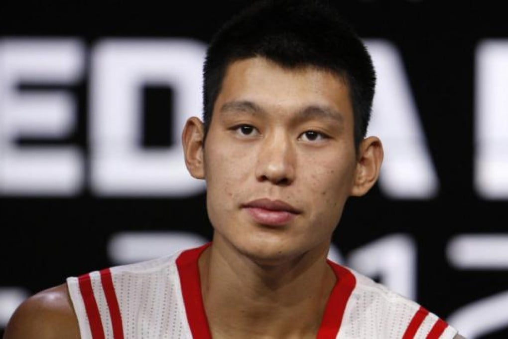 Jeremy Lin of the Houston Rockets is said to be in talks with Harvard University for a co-branded product line. Photo: Xinhua