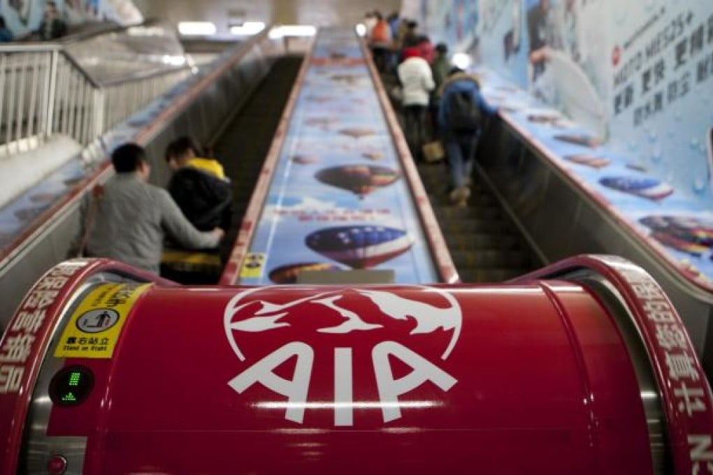 AIA has seen escalating growth for the past eight quarters.