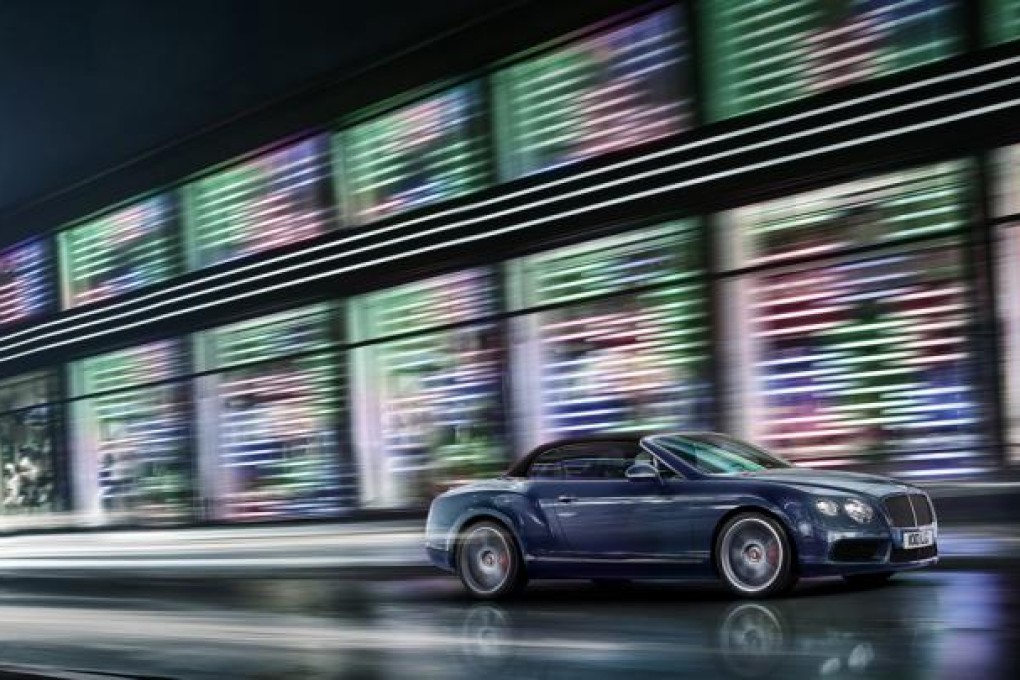 Bentley's latest offering from its Continental range is greener than its predecessors. Photo: Bentley