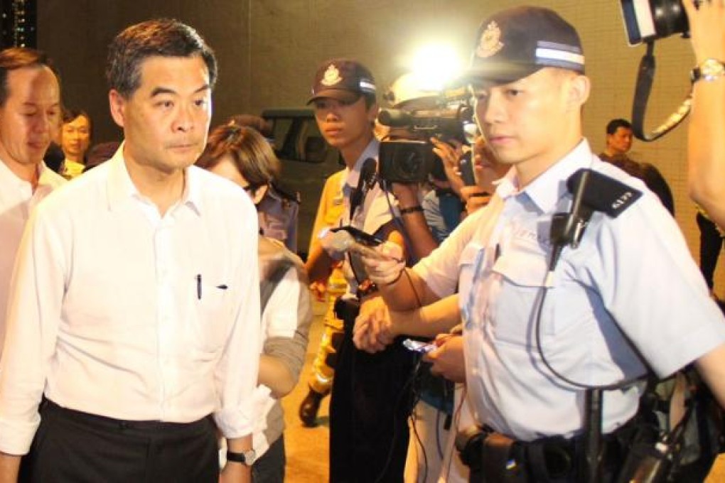 Chief Executive Leung Chun-ying's hospital visit after Lamma ferry disaster gave the impression that it was all a show.