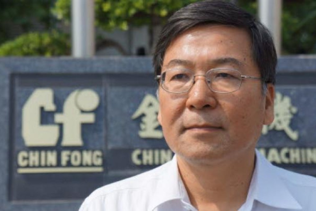 Jack Chao, president, Chin Fong Machine Industrial