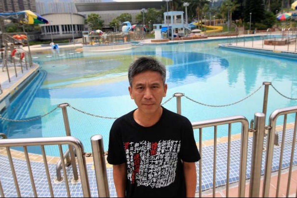 Alex Kwok, of the Hong Kong and Kowloon Lifeguards' Union, wants swimming lessons to be a priority in schools. Photo: Jonathan Wong