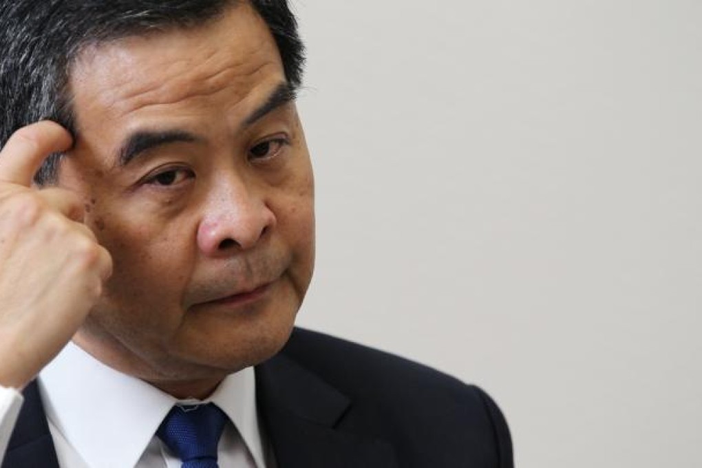 Chief Executive Leung Chun-ying