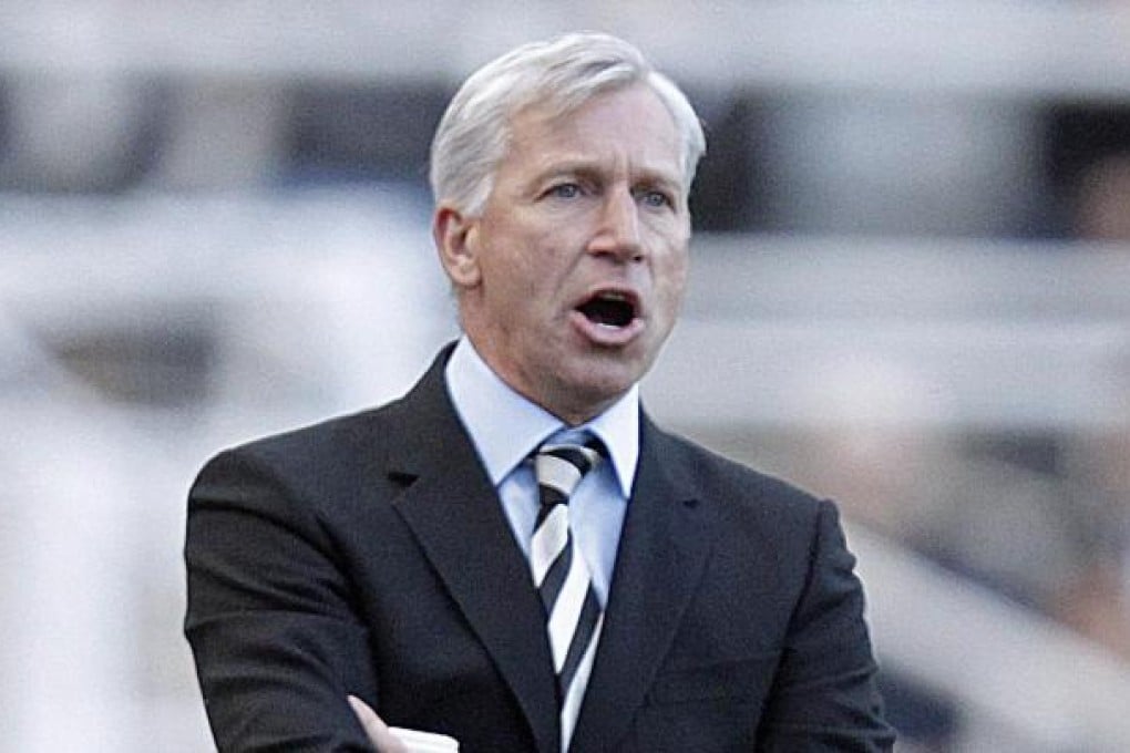 Newcastle manager Alan Pardew. Photo: AFP