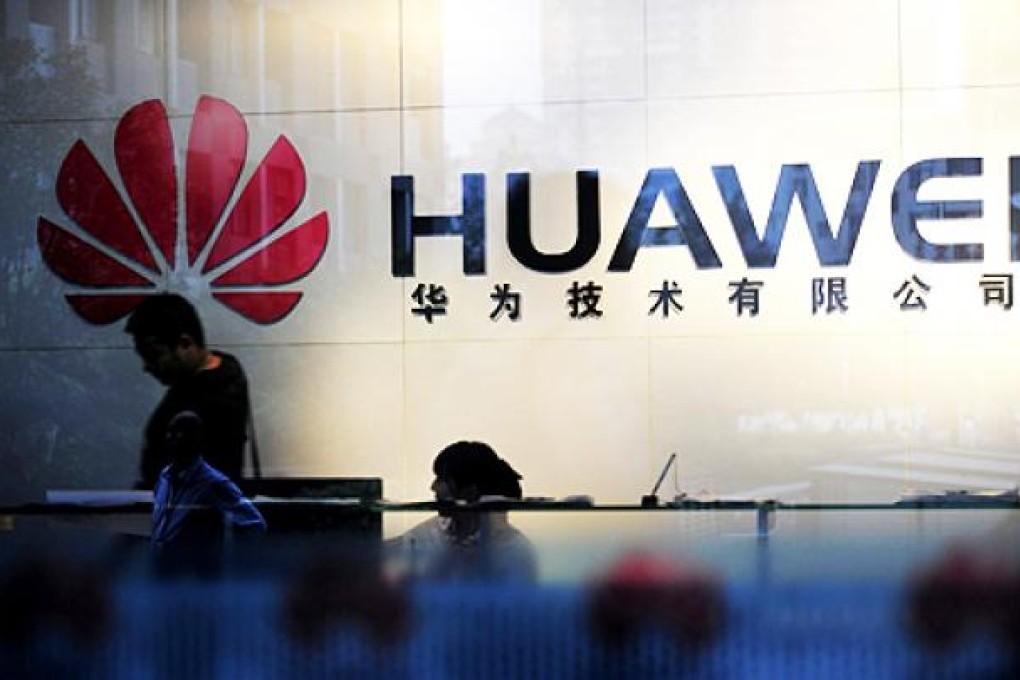 A US spokesman for Huawei said the report by the House Intelligence Committee was “utterly lacking in substance”. Photo: AFP
