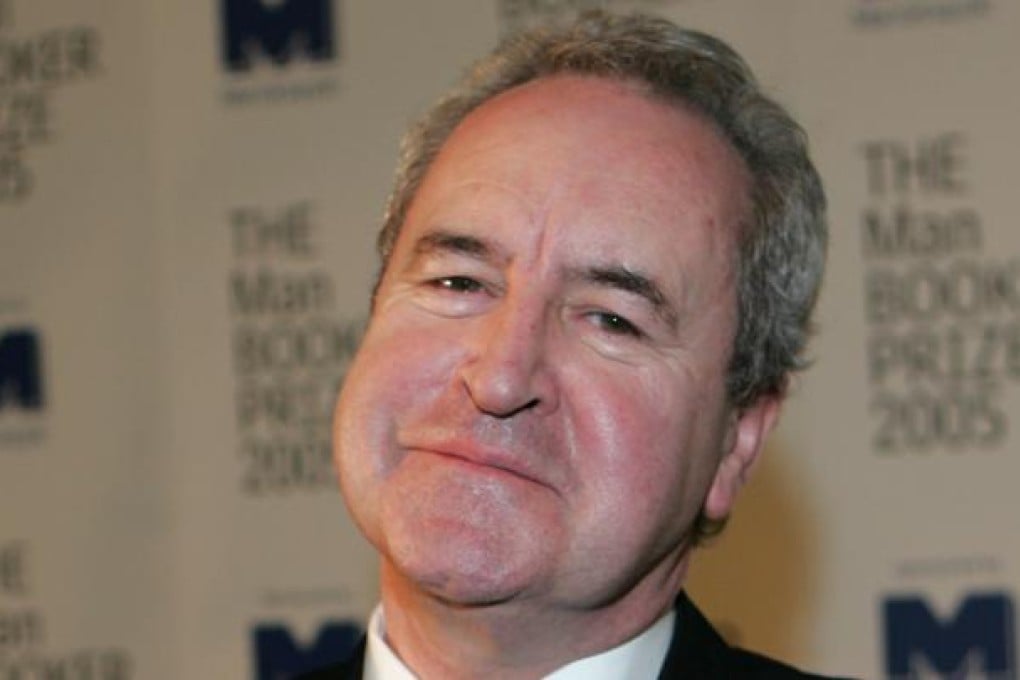 John Banville after being named as winner of the Man Booker Prize For Fiction 2005. Photo: AP